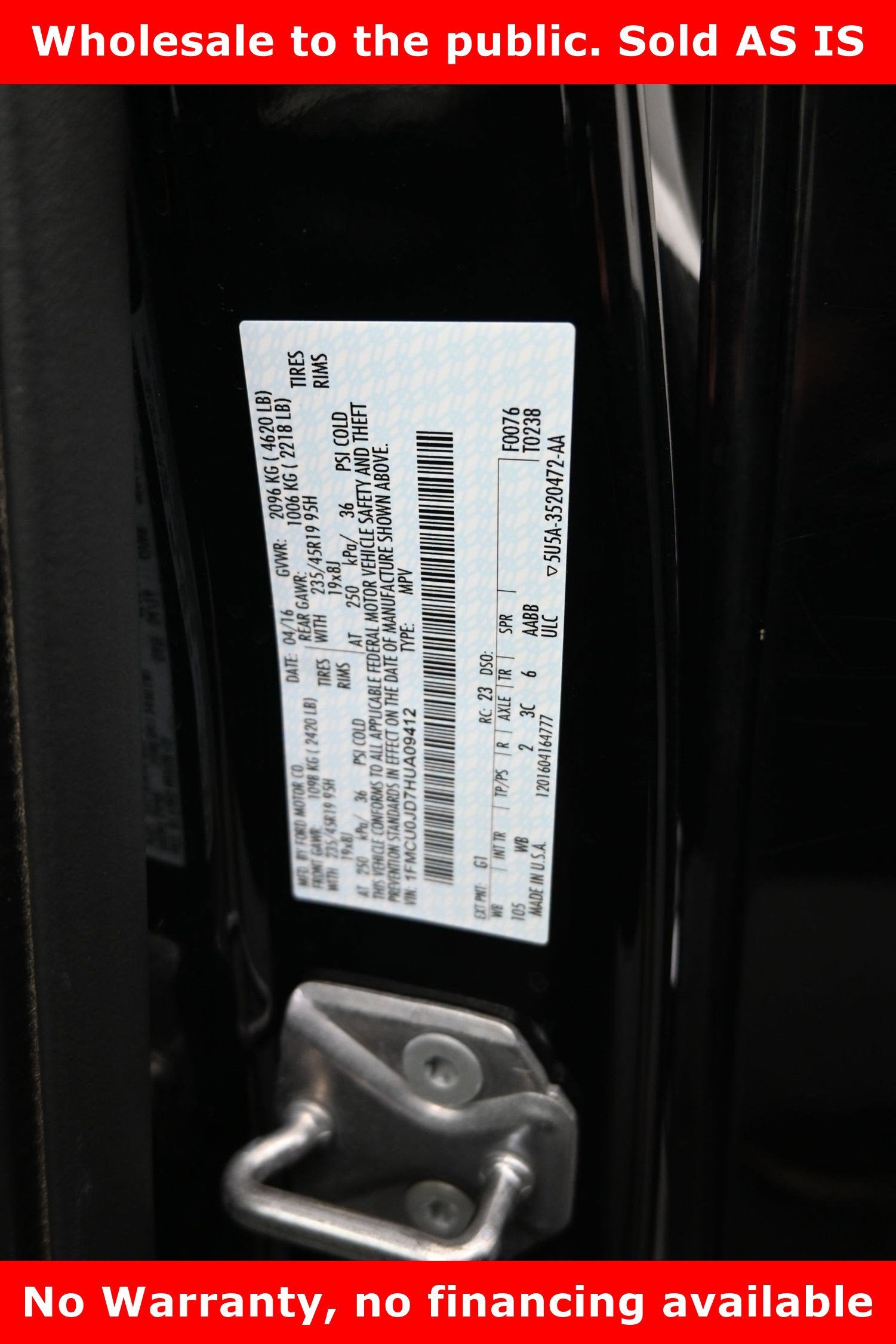 2017 Ford Escape Titanium