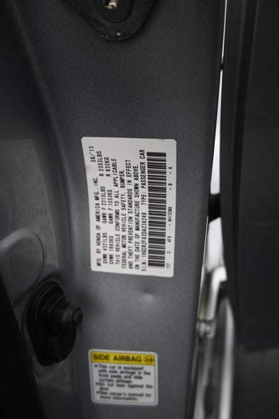 2013 Honda Accord Sdn EX-L