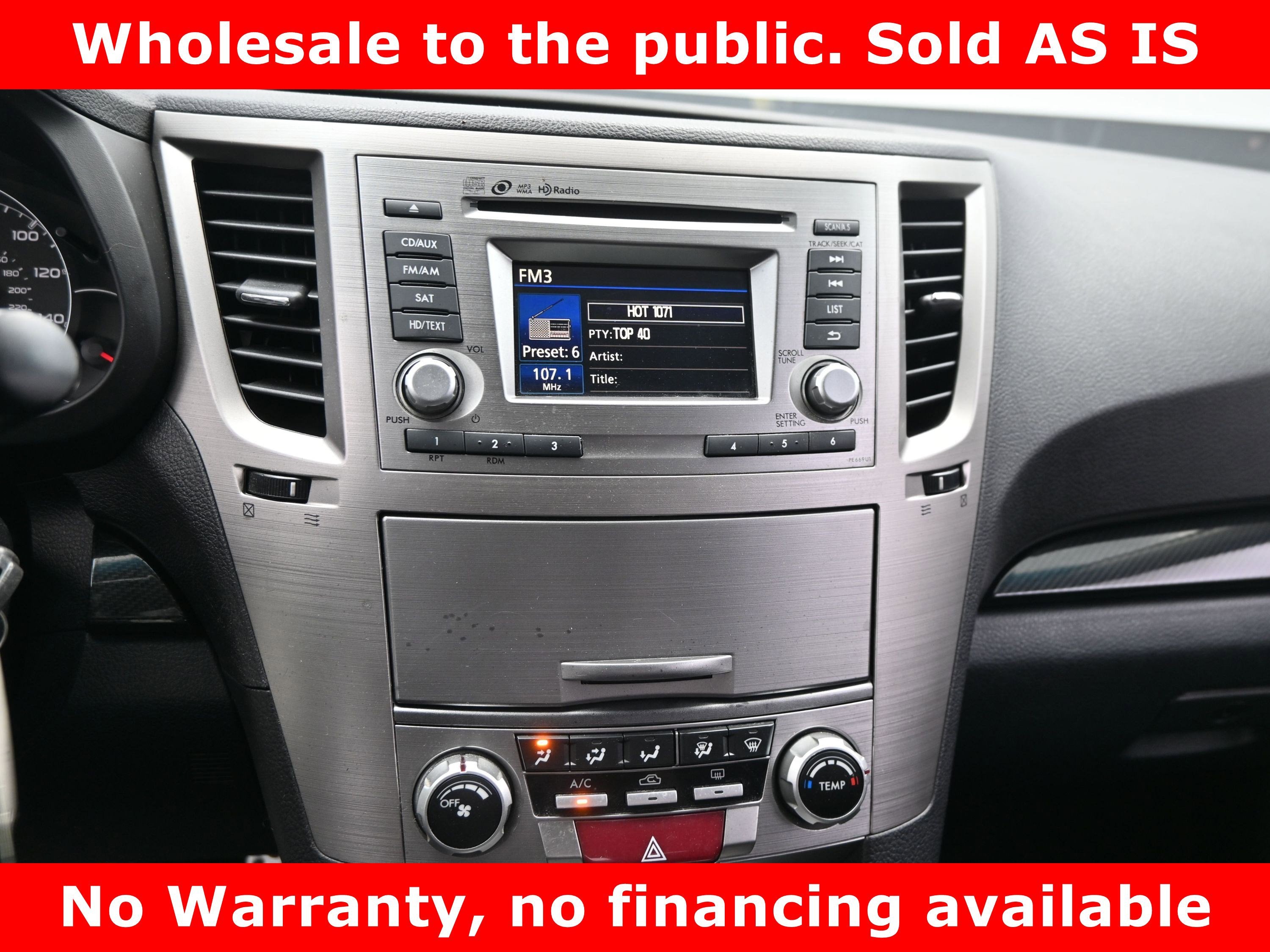 2014 Subaru Legacy 2.5i Sport