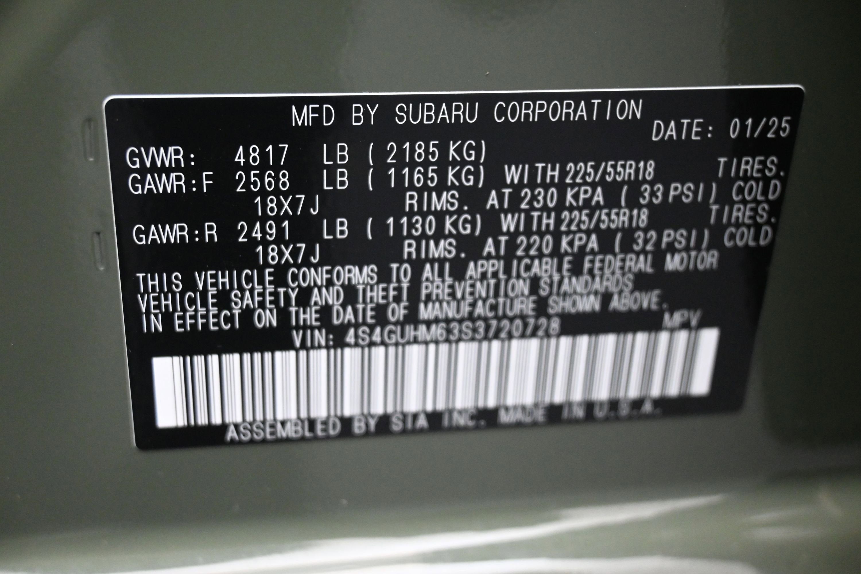 2025 Subaru Crosstrek Limited
