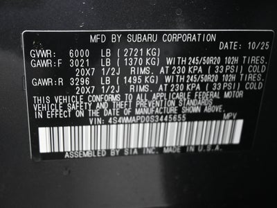 2025 Subaru Ascent Limited