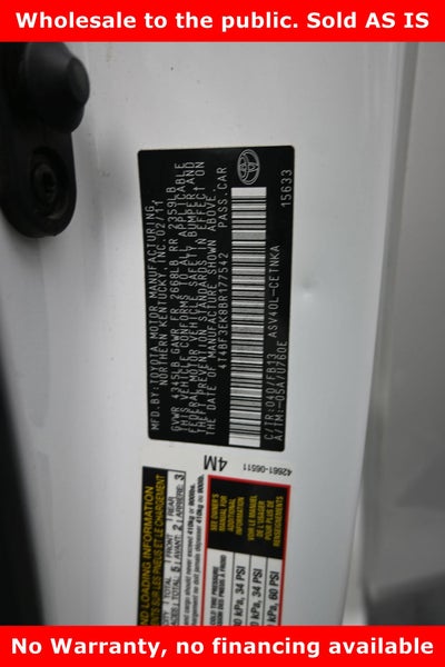 2011 Toyota Camry LE