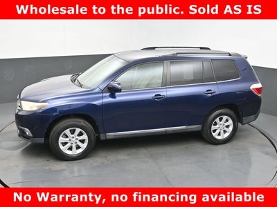 2013 Toyota Highlander Plus