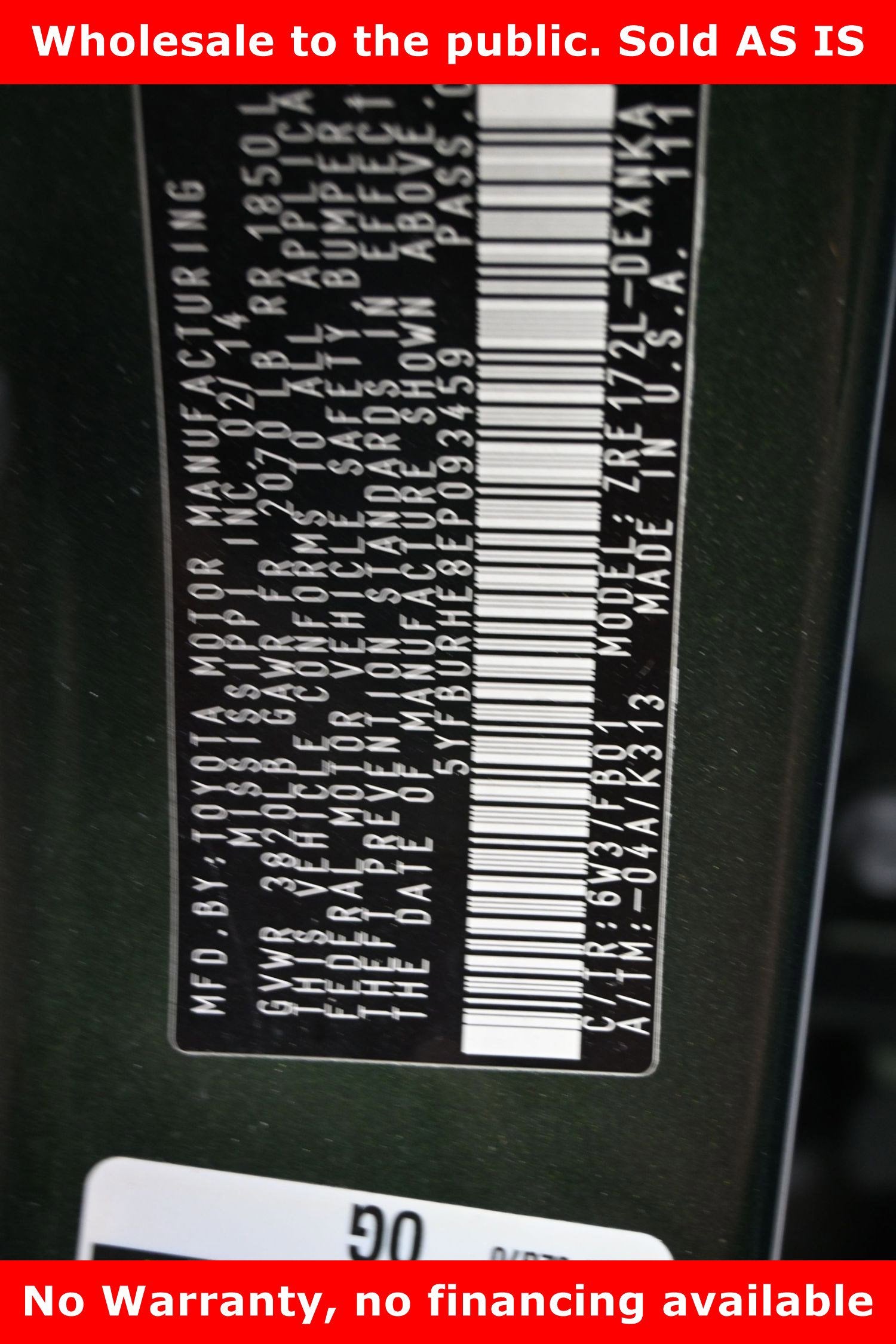 2014 Toyota Corolla LE