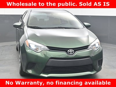 2014 Toyota Corolla LE