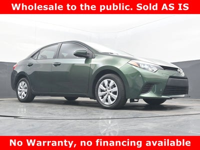2014 Toyota Corolla LE