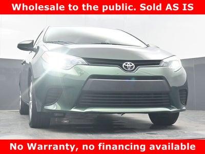 2014 Toyota Corolla LE