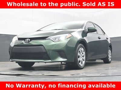 2014 Toyota Corolla LE