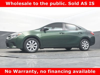 2014 Toyota Corolla LE
