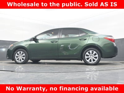 2014 Toyota Corolla LE