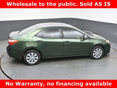 2014 Toyota Corolla LE