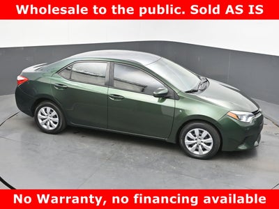 2014 Toyota Corolla LE