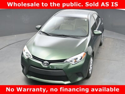 2014 Toyota Corolla LE