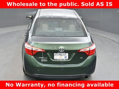 2014 Toyota Corolla LE