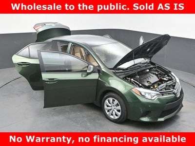 2014 Toyota Corolla LE