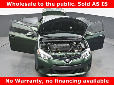 2014 Toyota Corolla LE