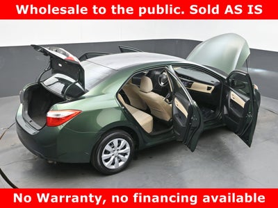 2014 Toyota Corolla LE