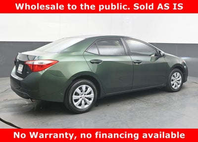 2014 Toyota Corolla LE