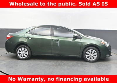 2014 Toyota Corolla LE