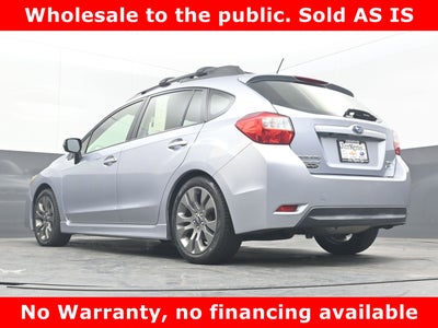 2015 Subaru Impreza Wagon 2.0i Sport Premium