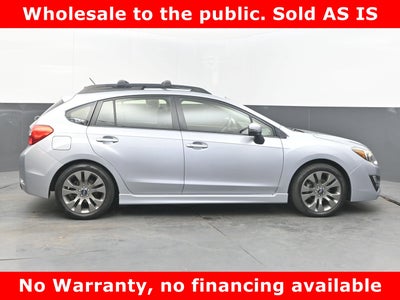 2015 Subaru Impreza Wagon 2.0i Sport Premium