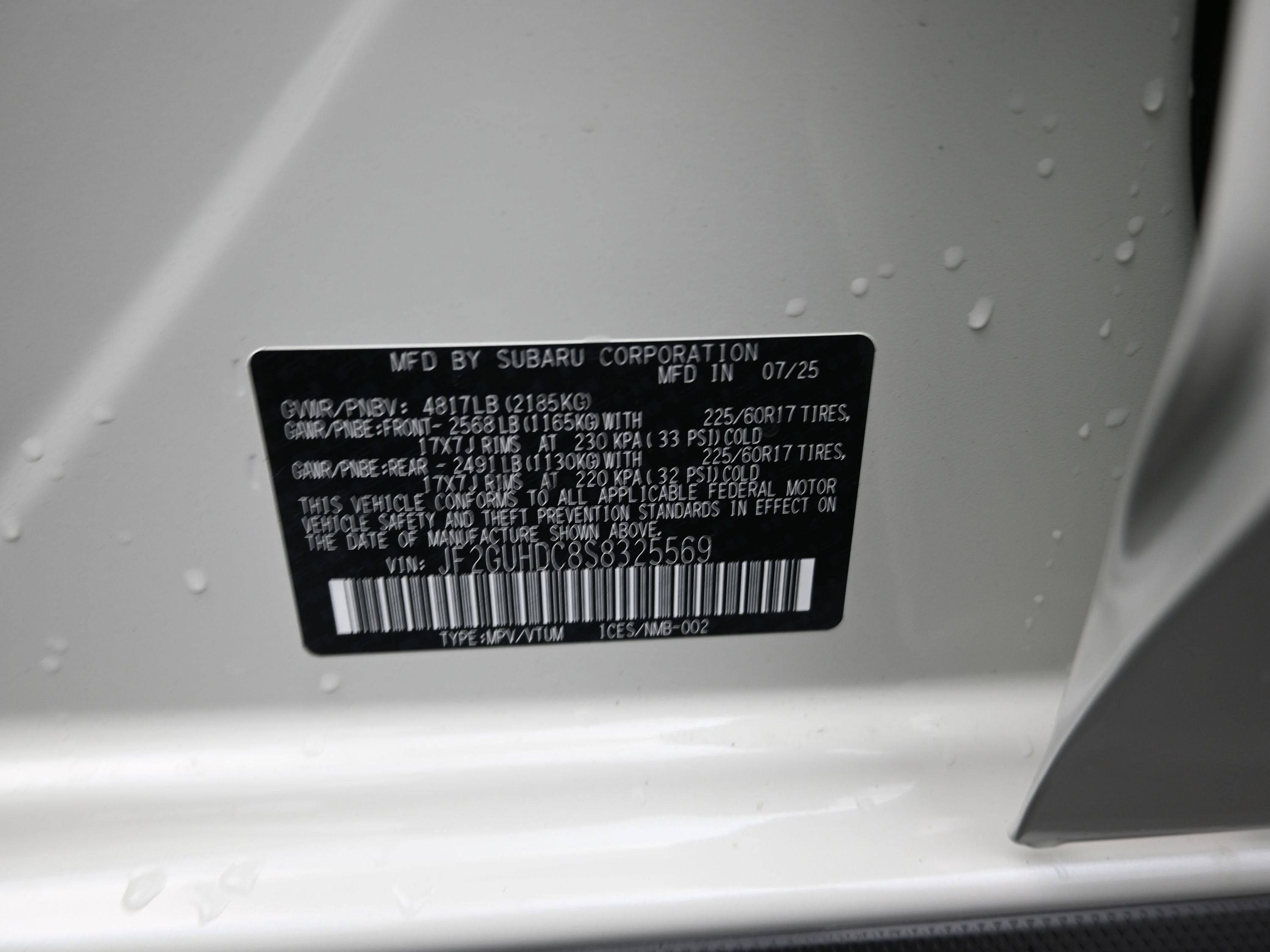 2025 Subaru Crosstrek Premium