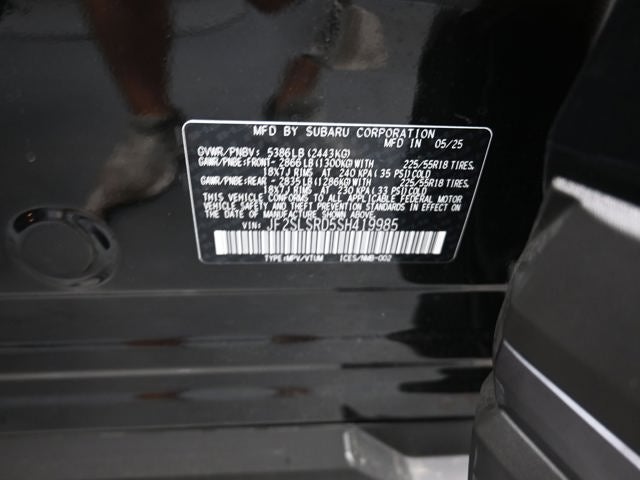 2025 Subaru Forester Limited Hybrid