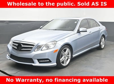 2013 Mercedes-Benz E-Class E 350