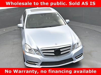 2013 Mercedes-Benz E-Class E 350
