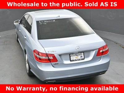 2013 Mercedes-Benz E-Class E 350
