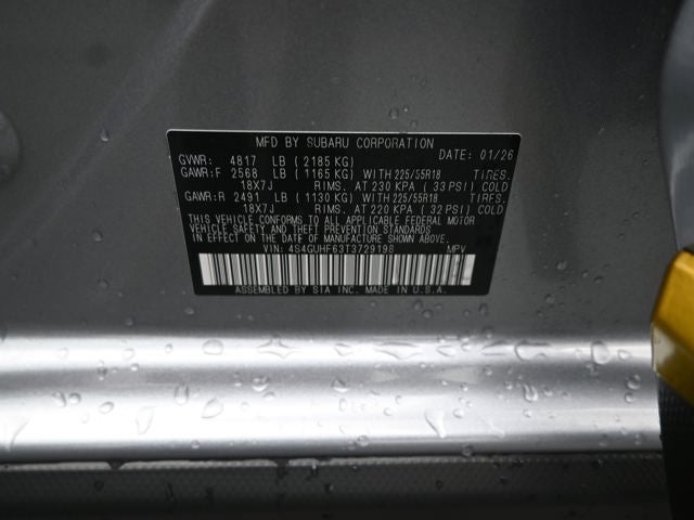 2026 Subaru CROSSTREK Sport