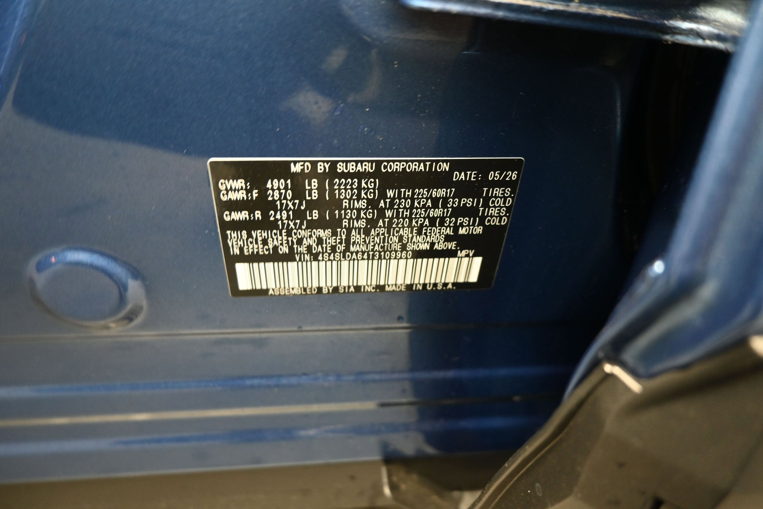 2026 Subaru FORESTER Standard Model