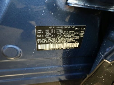 2026 Subaru FORESTER Standard Model