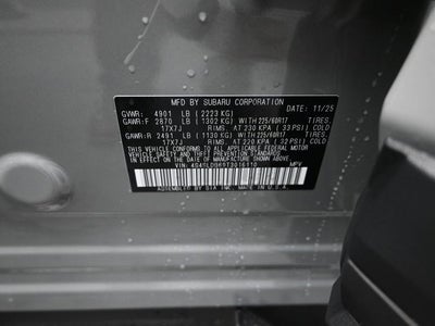 2026 Subaru FORESTER Premium