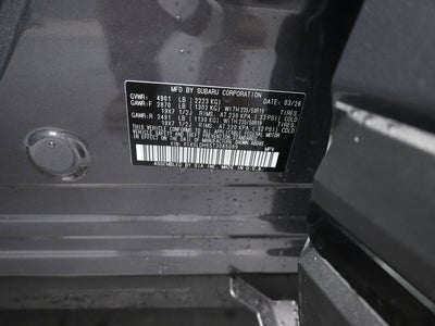 2026 Subaru FORESTER Sport Onyx Edition