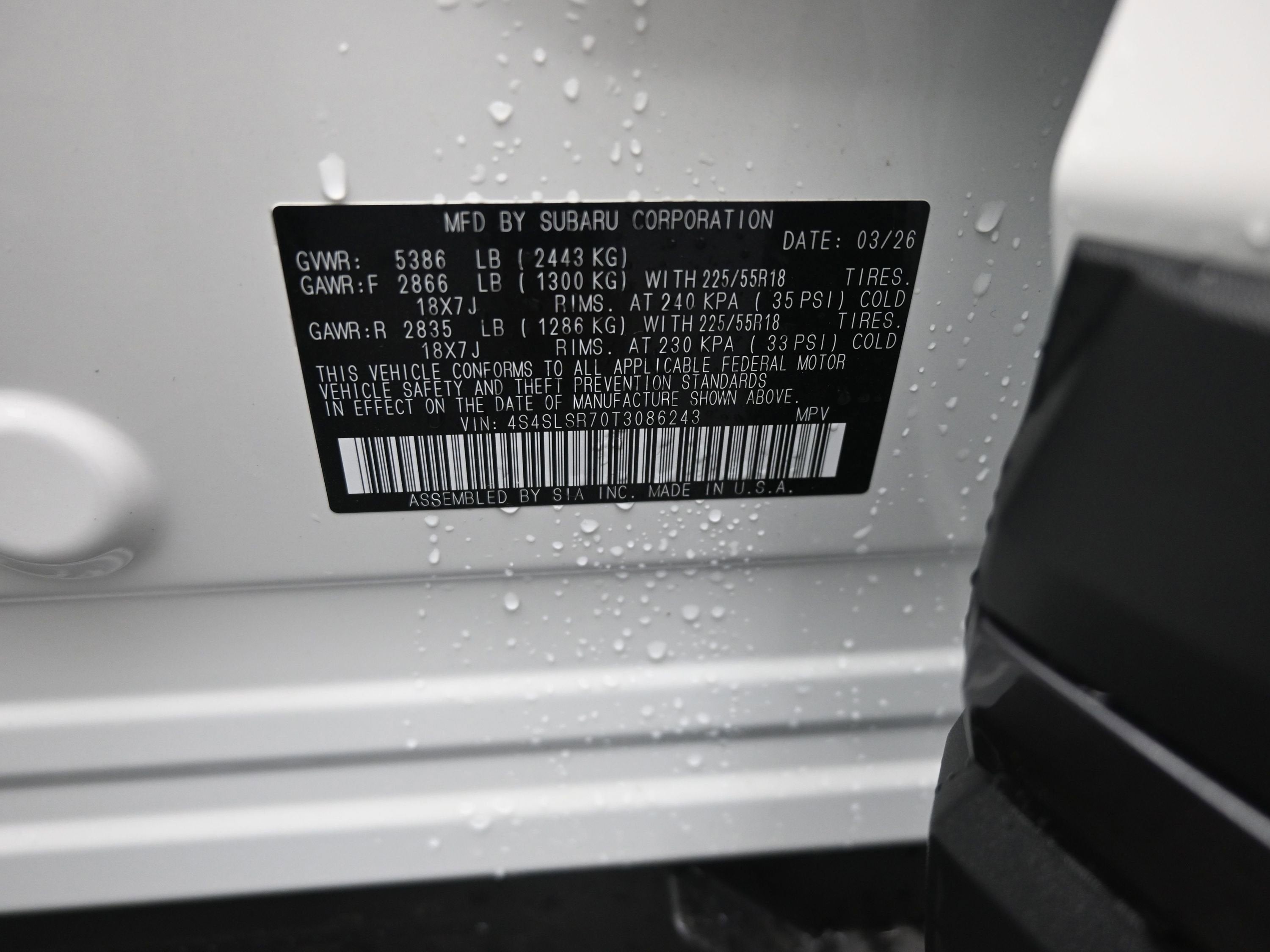 2026 Subaru FORESTER Limited Hybrid