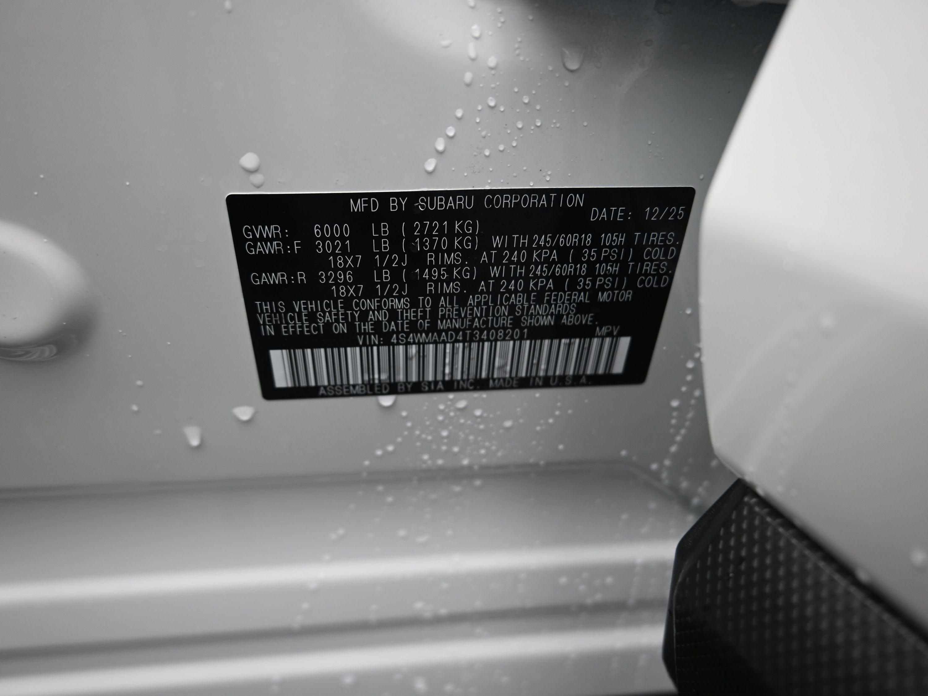 2026 Subaru ASCENT Premium 8-Passenger