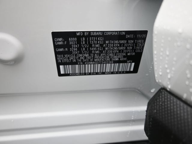 2026 Subaru ASCENT Limited 7-Passenger