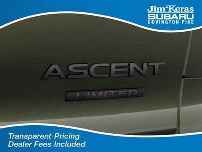 2026 Subaru ASCENT Limited Bronze Edition 7-Passenger