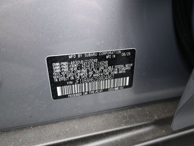 2025 Subaru WRX Premium