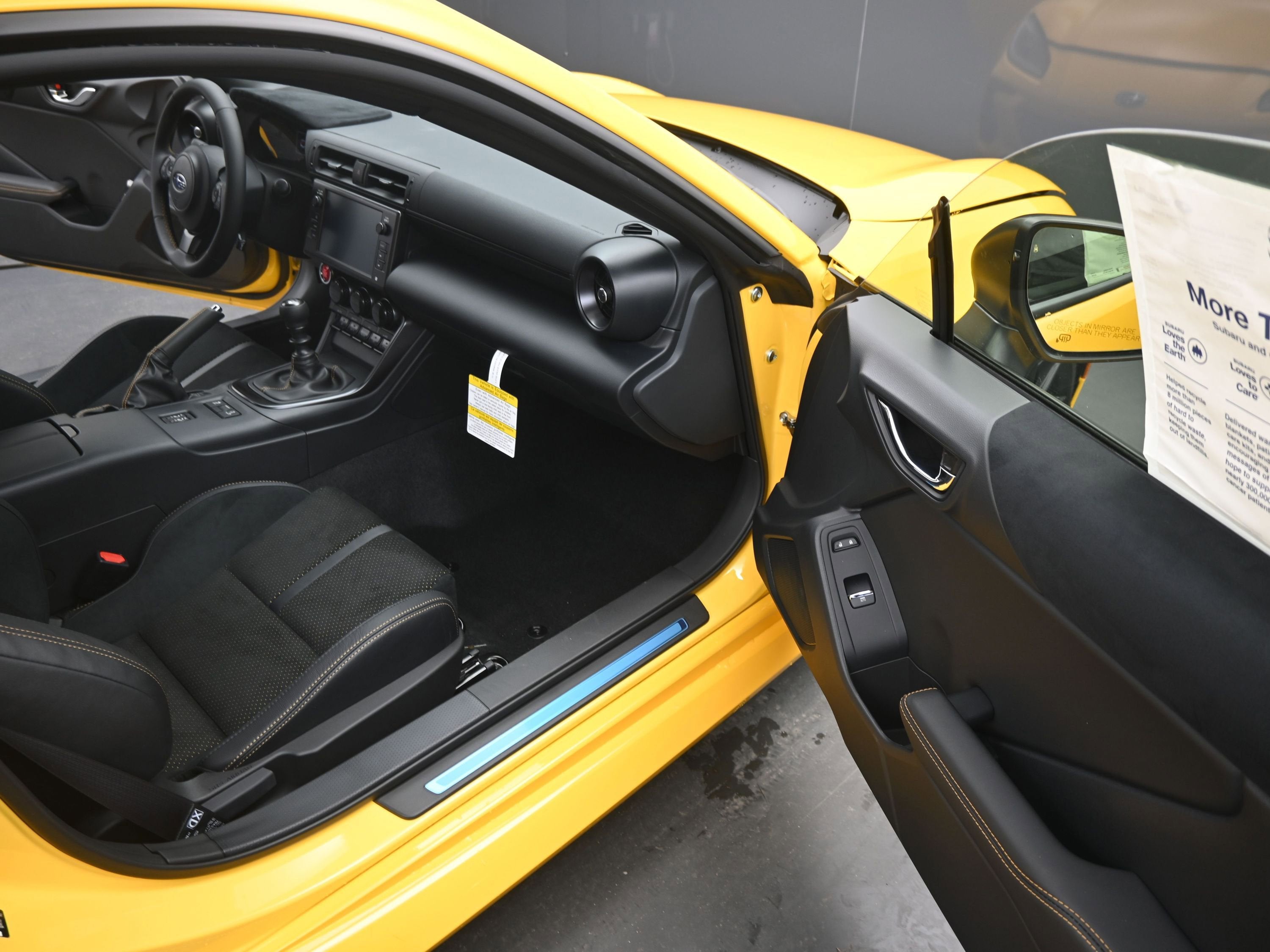 2026 Subaru BRZ Series. Yellow