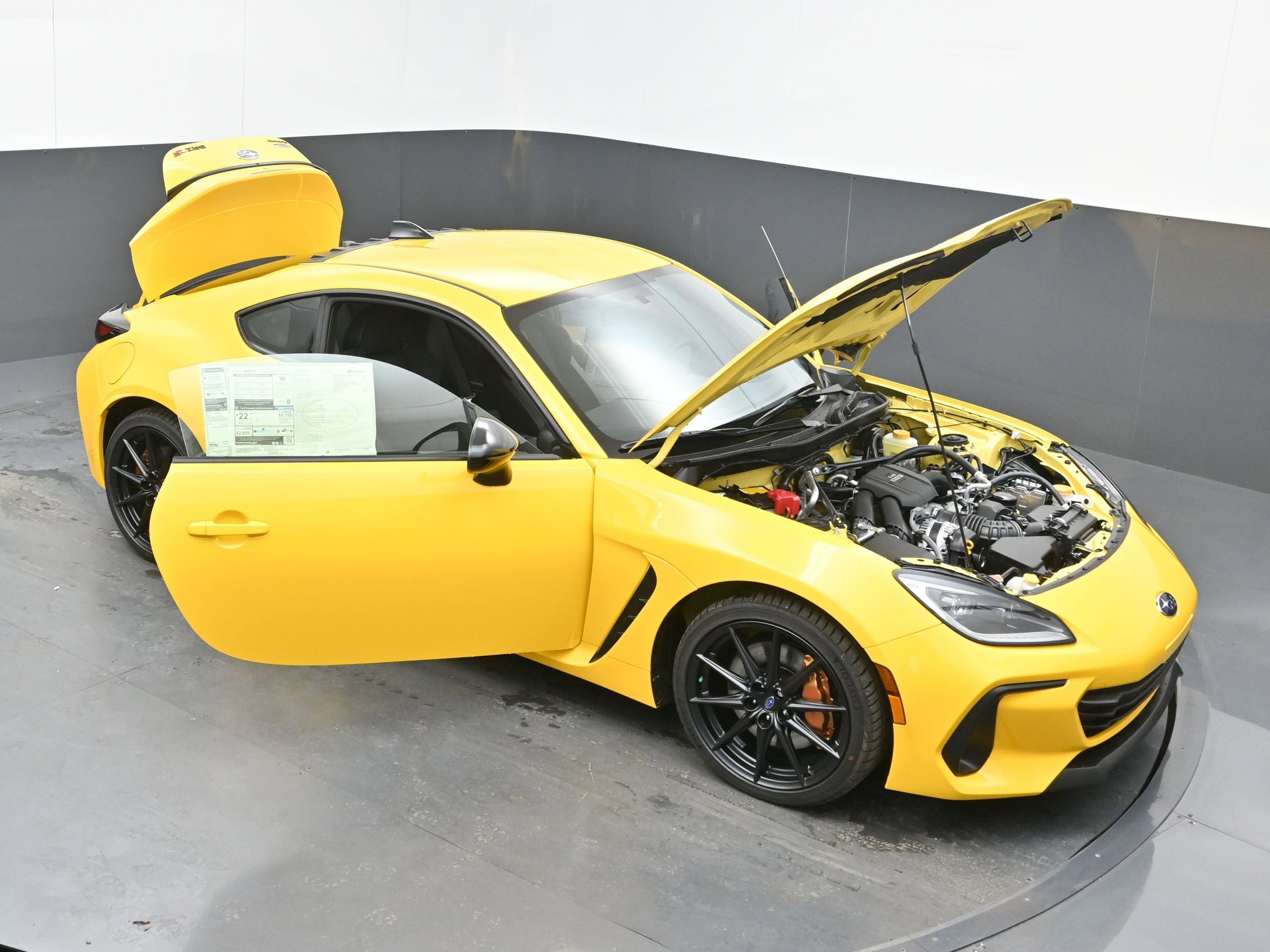 2026 Subaru BRZ Series. Yellow