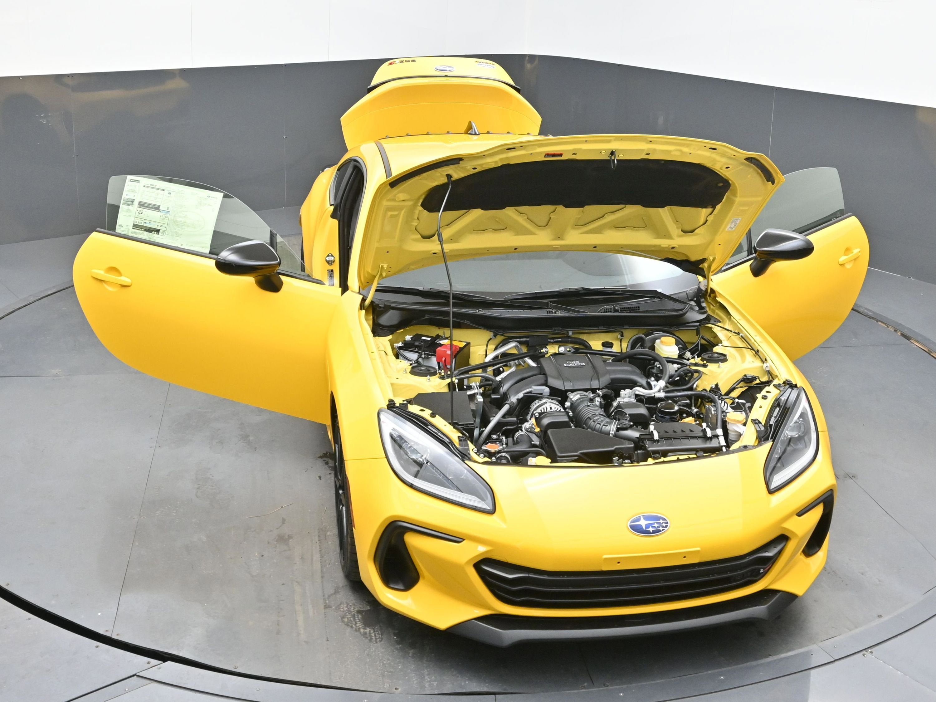 2026 Subaru BRZ Series. Yellow