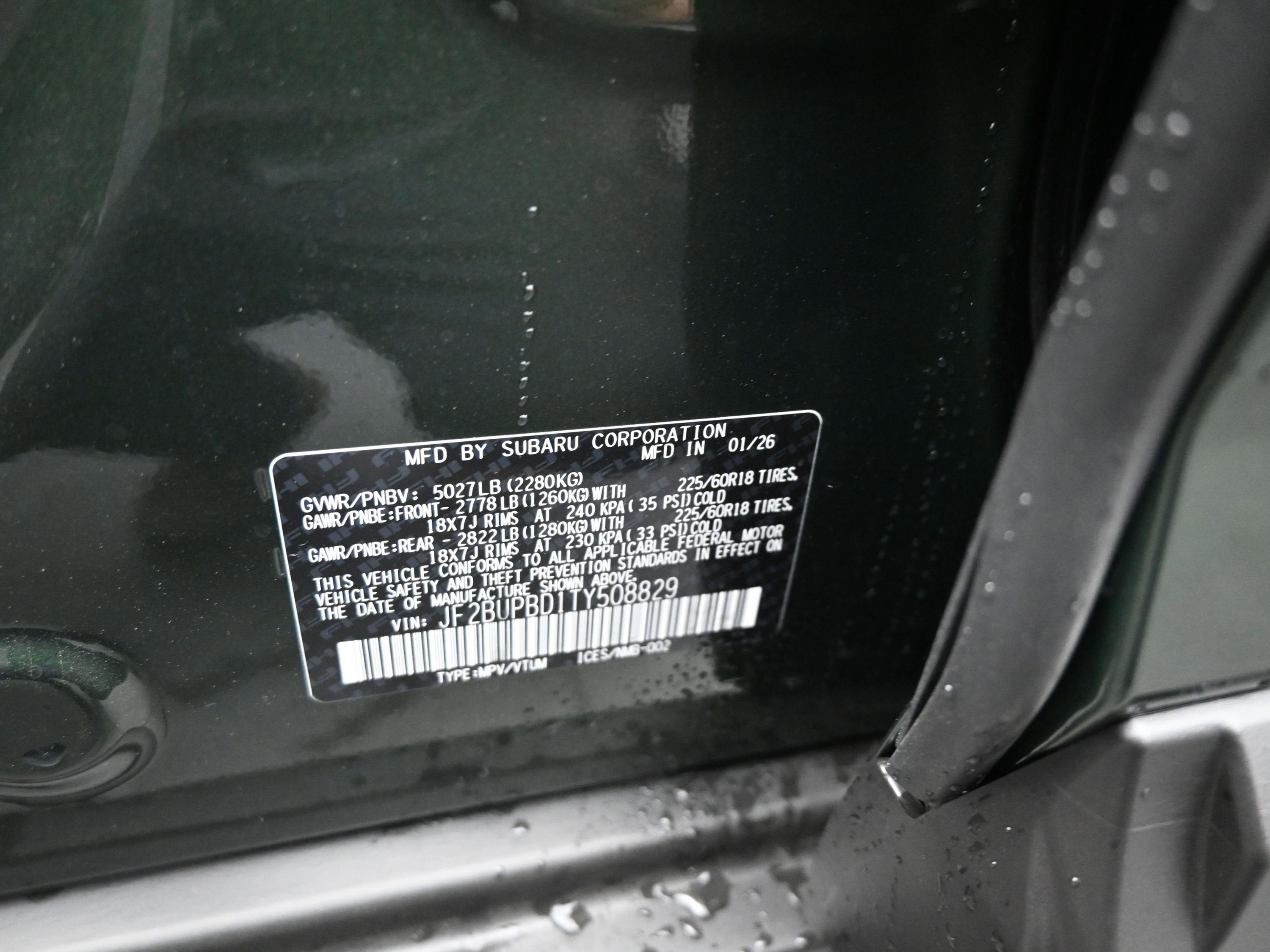 2026 Subaru OUTBACK Premium