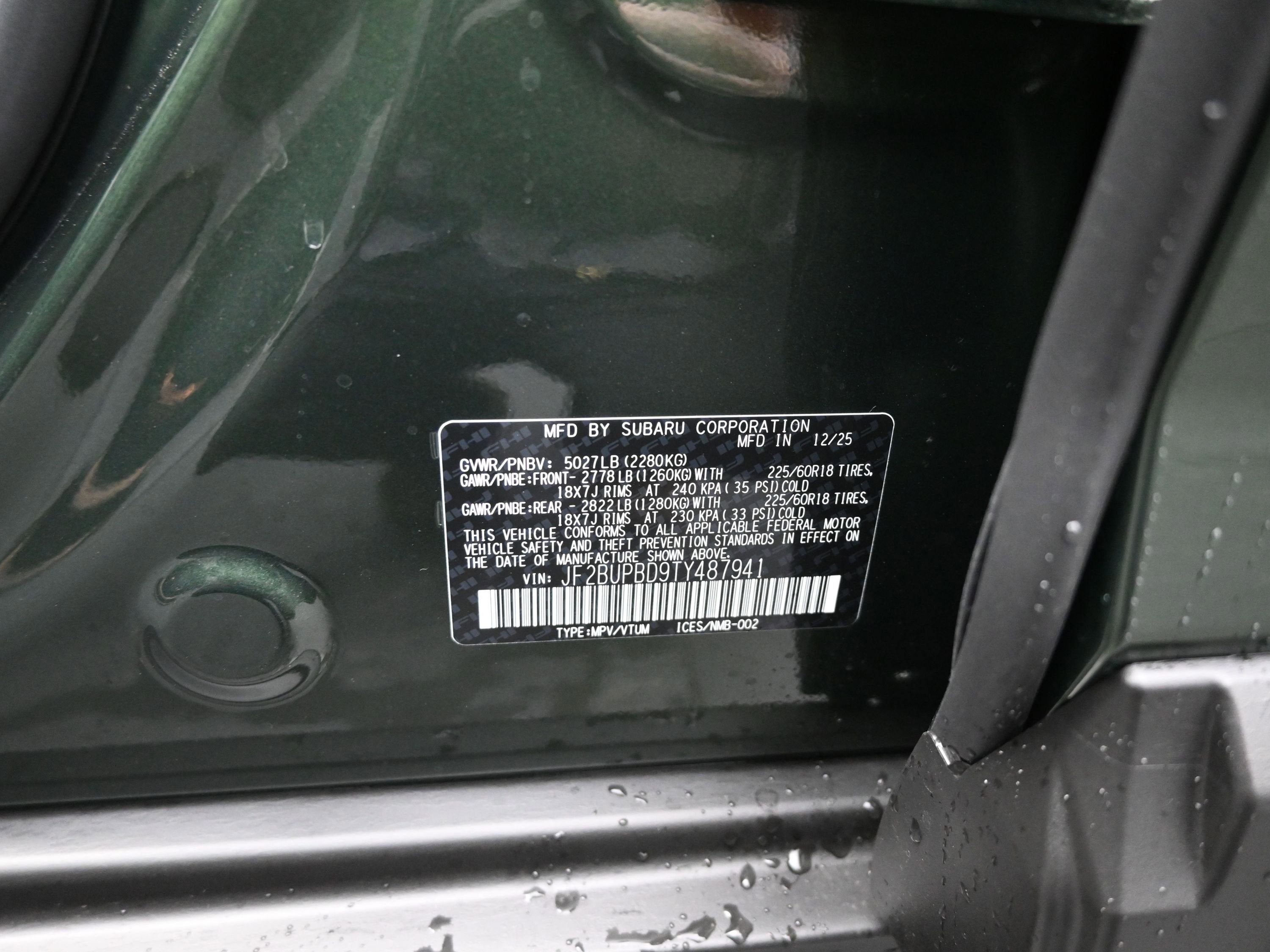 2026 Subaru OUTBACK Premium