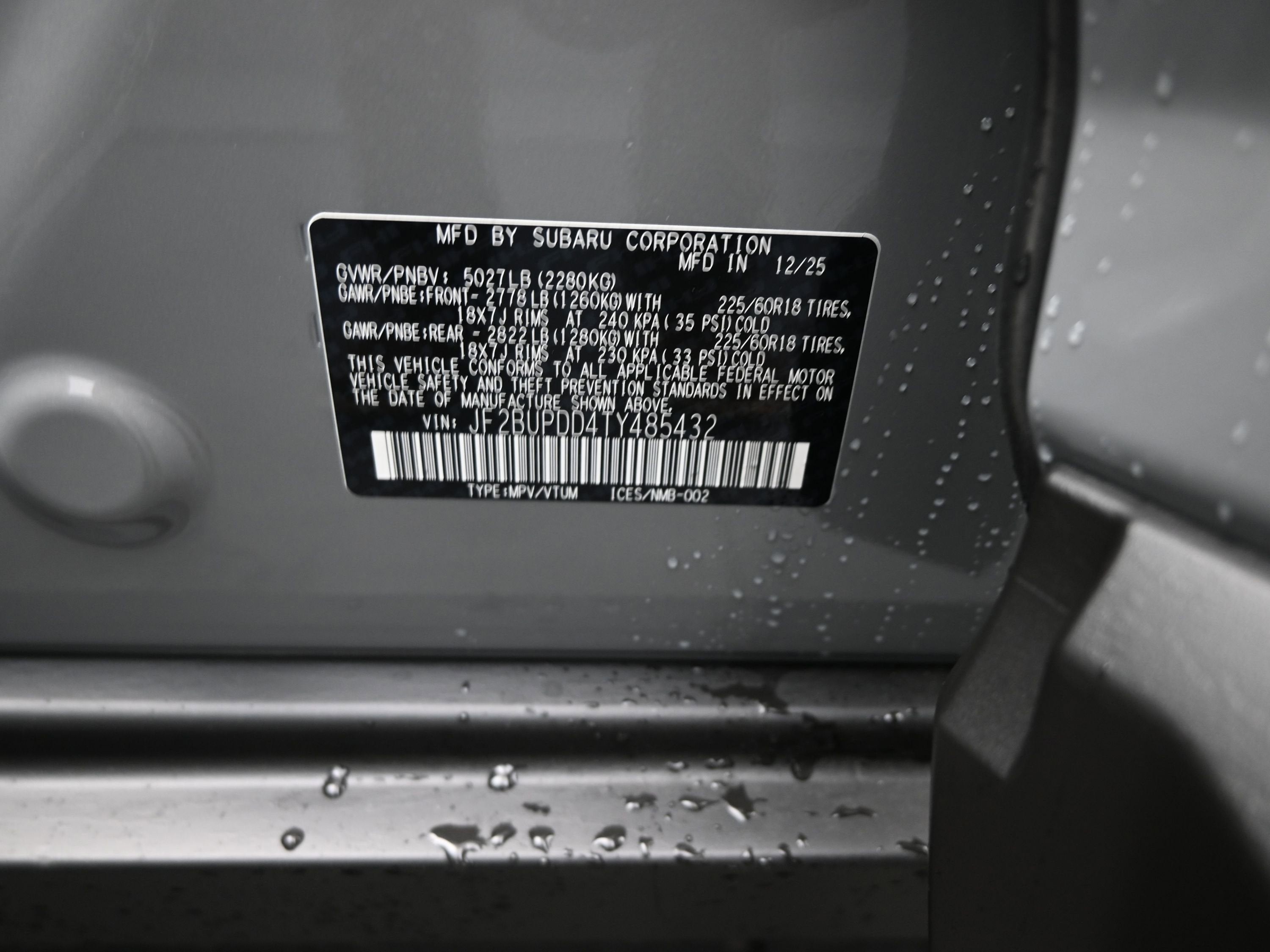 2026 Subaru OUTBACK Limited