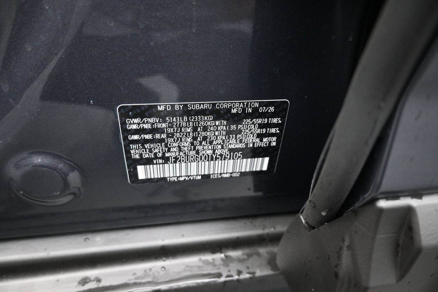 2026 Subaru OUTBACK Limited XT