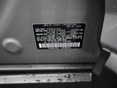 2026 Subaru OUTBACK Limited XT