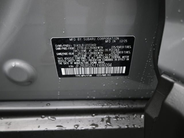 2026 Subaru OUTBACK Limited XT