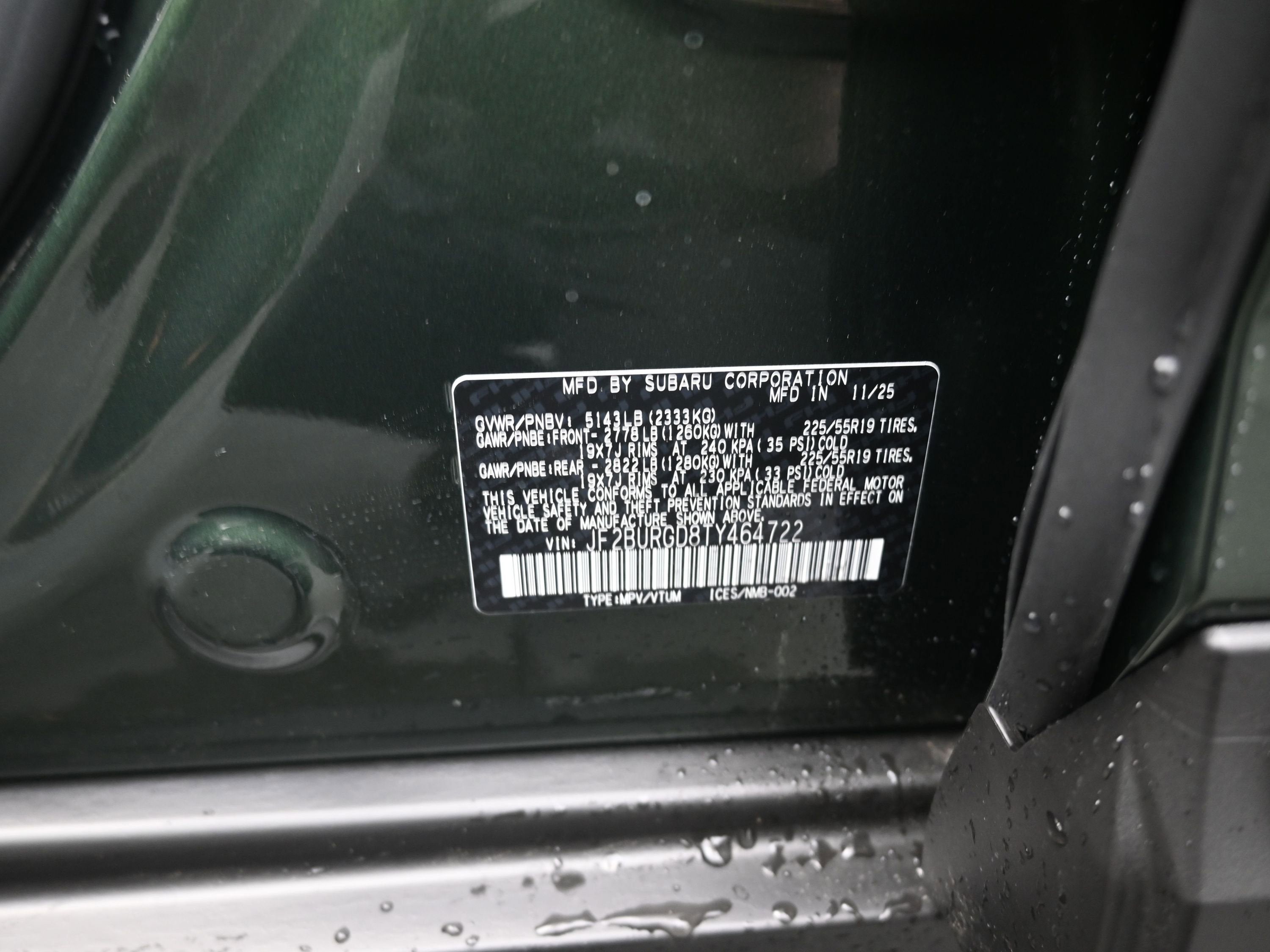 2026 Subaru OUTBACK Limited XT